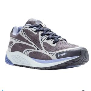 Propet Gray//Purple Women’s Athletic Double Depth‎ Shoes Sz 9